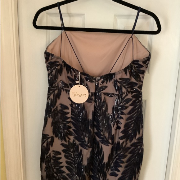 Black Sequin Mini Dress - Picture 3 of 3